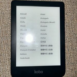 Kobo 6 inch reader